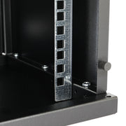 10 Zoll Serverschrank mit 9 Höheneinheiten von HMF mit 300 mm Tiefe in Schwarz