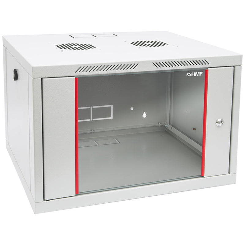 Serverschrank 19 Zoll, HMF 66400, Tiefe 45 cm