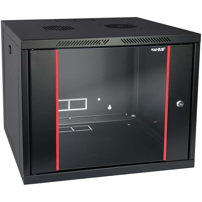 Serverschrank 19 Zoll, HMF 66400, Tiefe 45 cm