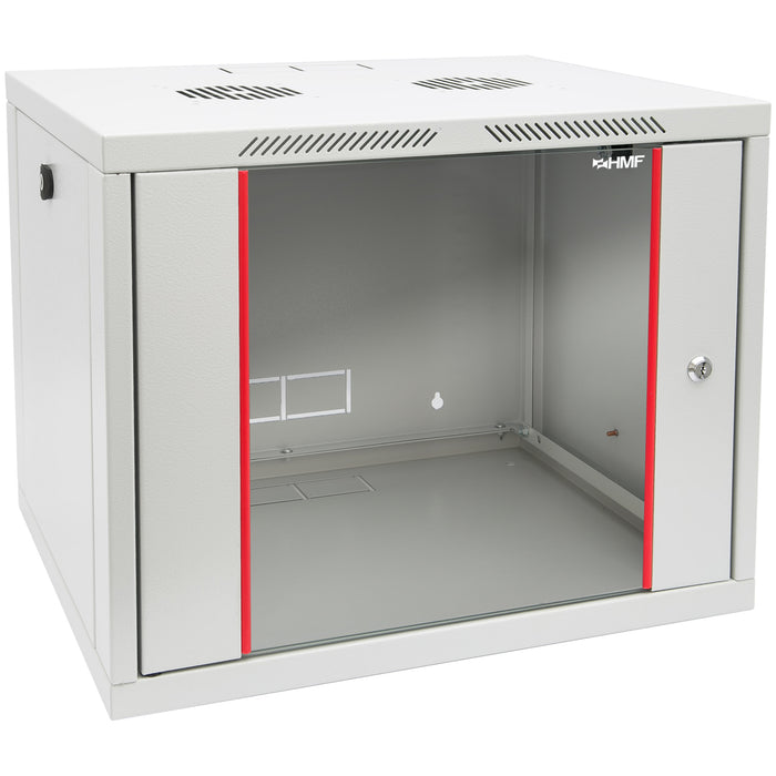 Serverschrank 19 Zoll, HMF 66400, Tiefe 45 cm