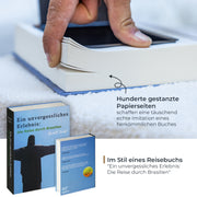 Buchtresor Brasilien mit echten Papierseiten von HMF