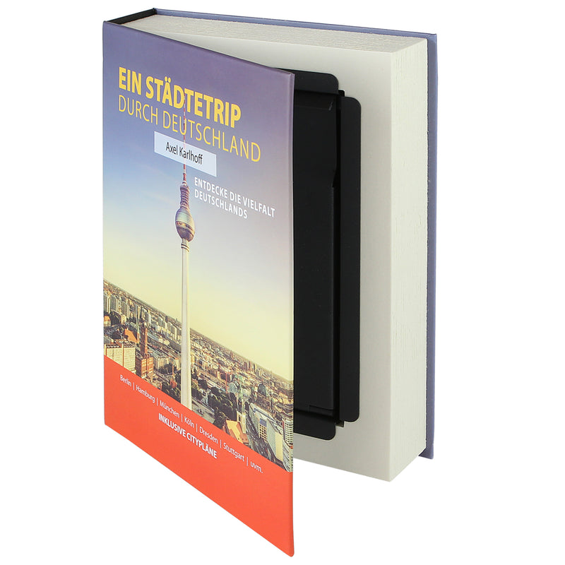 Buchtresor Deutschland mit echten Papierseiten von HMF