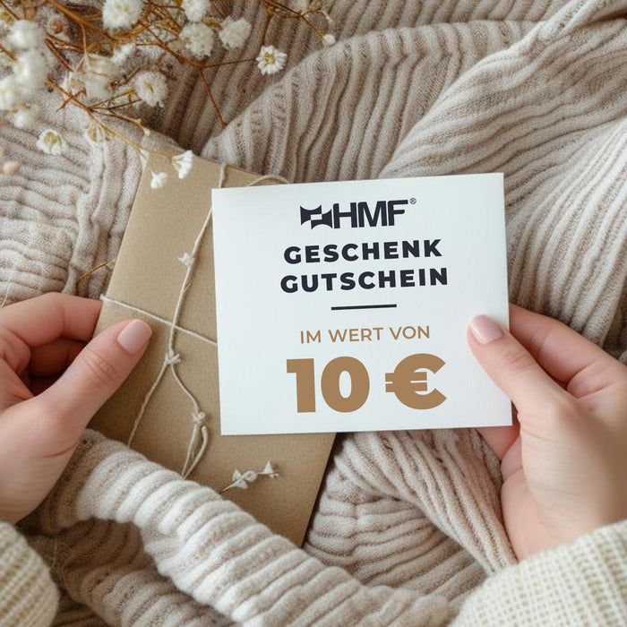 HMF Geschenkgutschein (10, 25, 50 oder 100€)