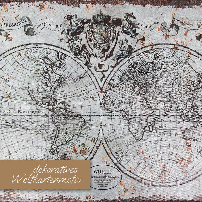 Holzkoffer im Vintage-Design, HMF VKO100