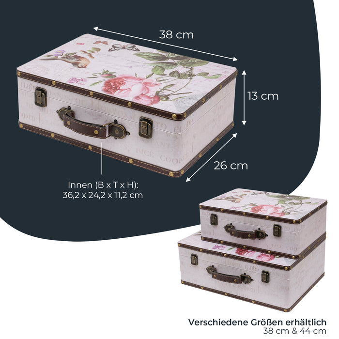 Holzkoffer im Vintage-Design, HMF VKO100