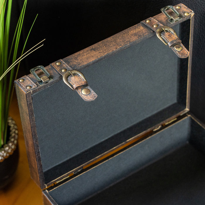 Holzkoffer im Vintage-Design, HMF VKO100