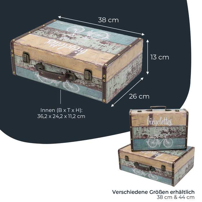 Holzkoffer im Vintage-Design, HMF VKO100