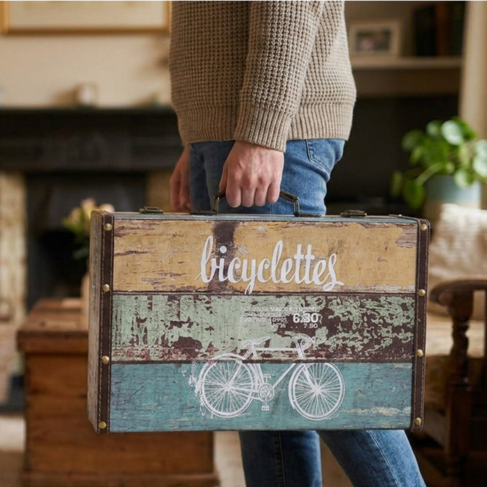 Holzkoffer im Vintage-Design, HMF VKO100