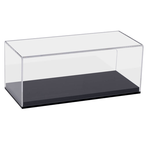 Acryl Vitrine für Modellautos und Figuren von HMF mit den Maßen 27 x 12 x 11 cm