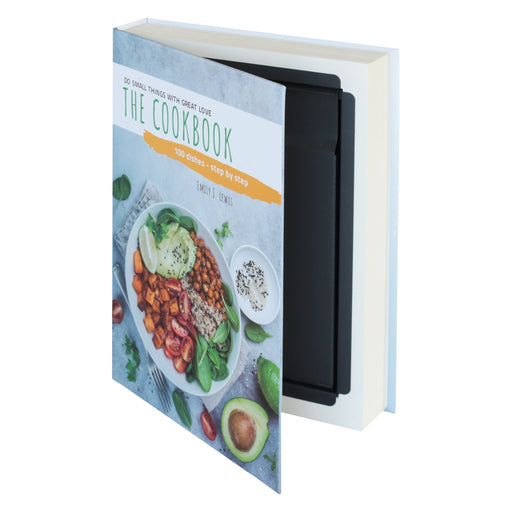Buchtresor Papierseiten Cookbook. HMF 81001. 26.5 x 19 x 4.2 cm