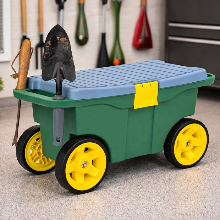 Gartenwagen von HMF, 55 x 26,5 x 29,5 cm, grün