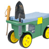 Gartenwagen von HMF, 55 x 26,5 x 29,5 cm, grün