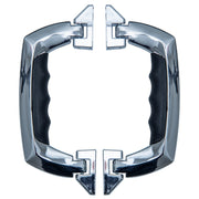 Koffergriff im 2er Set von HMF mit den Maßen 19 x 7.5 cm in Silber