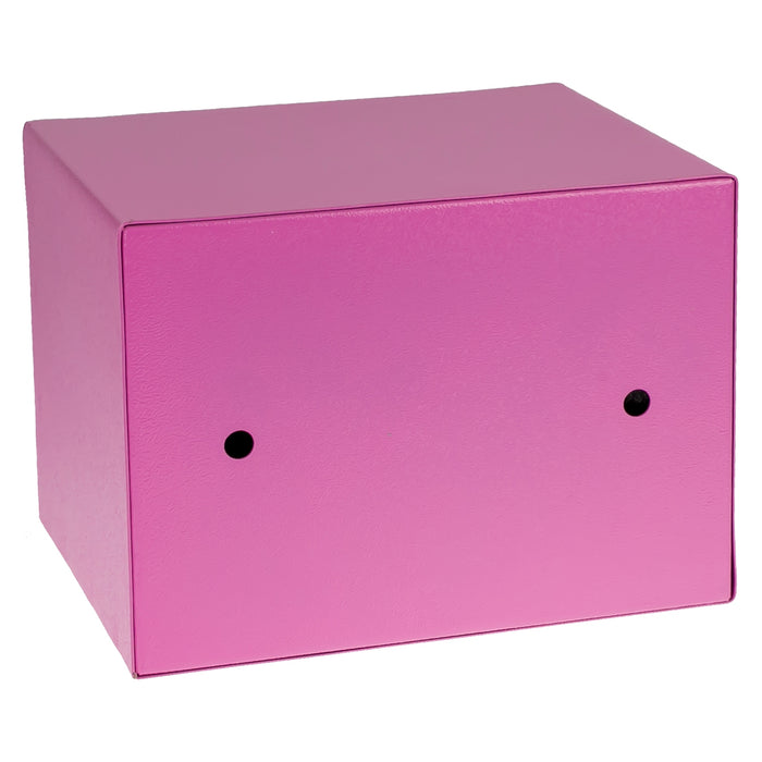 Möbeltresor mit Elektroschloss von HMF mit 23 cm Breite in Pink