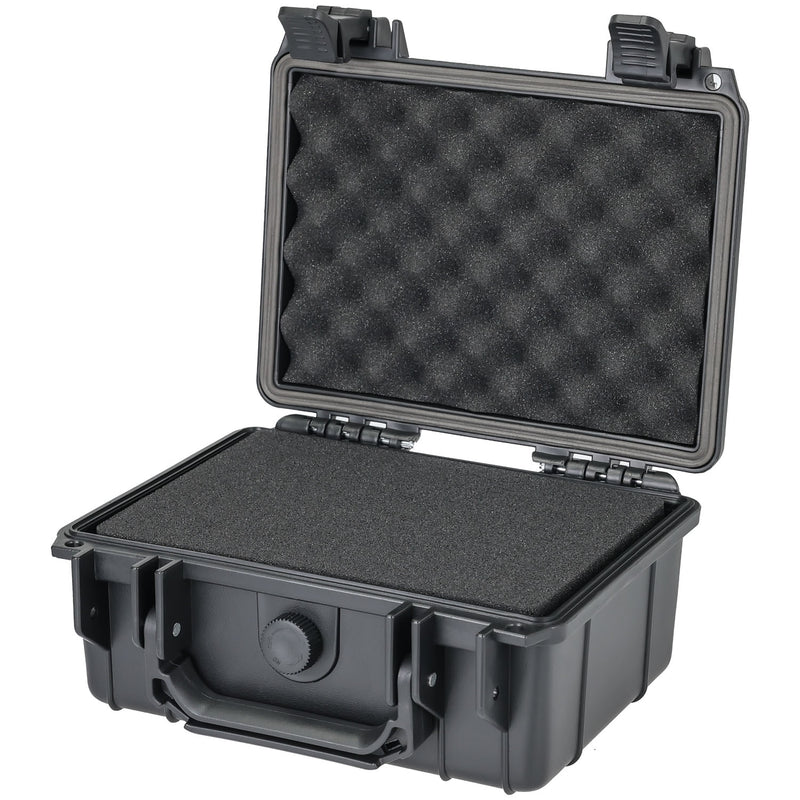 Outdoor Fotokoffer und Waffenkoffer mit Rasterschaumstoff von HMF mit 23 cm Breite