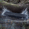 HMF Outdoor Waffenkoffer für Langwaffen Wasserdichter IP67 Gewehrkoffer mit Rasterschaumstoff 113 cm in Schwarz