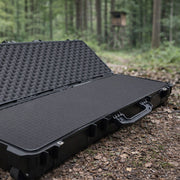 Outdoor-Waffenkoffer und Gewehrkoffer mit Rasterschaumstoff von HMF