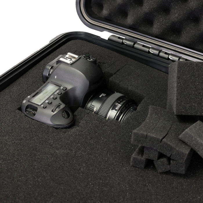 HMF Outdoor-Trolley, Fotokoffer mit Rasterschaumstoff, ODK400