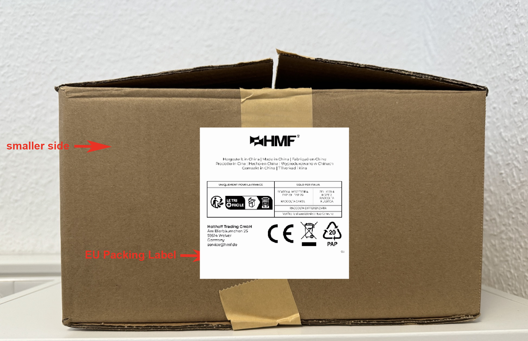 Möbeltresor Elektronikschloss HMF 4612312 38 x 30 x 30 cm Anthrazit