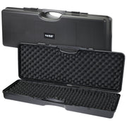 HMF Transportkoffer mit Noppenschaumstoff 88 x 34 x 13,5 cm in Schwarz