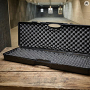 HMF Transportkoffer mit Noppenschaumstoff 88 x 34 x 13,5 cm in Schwarz