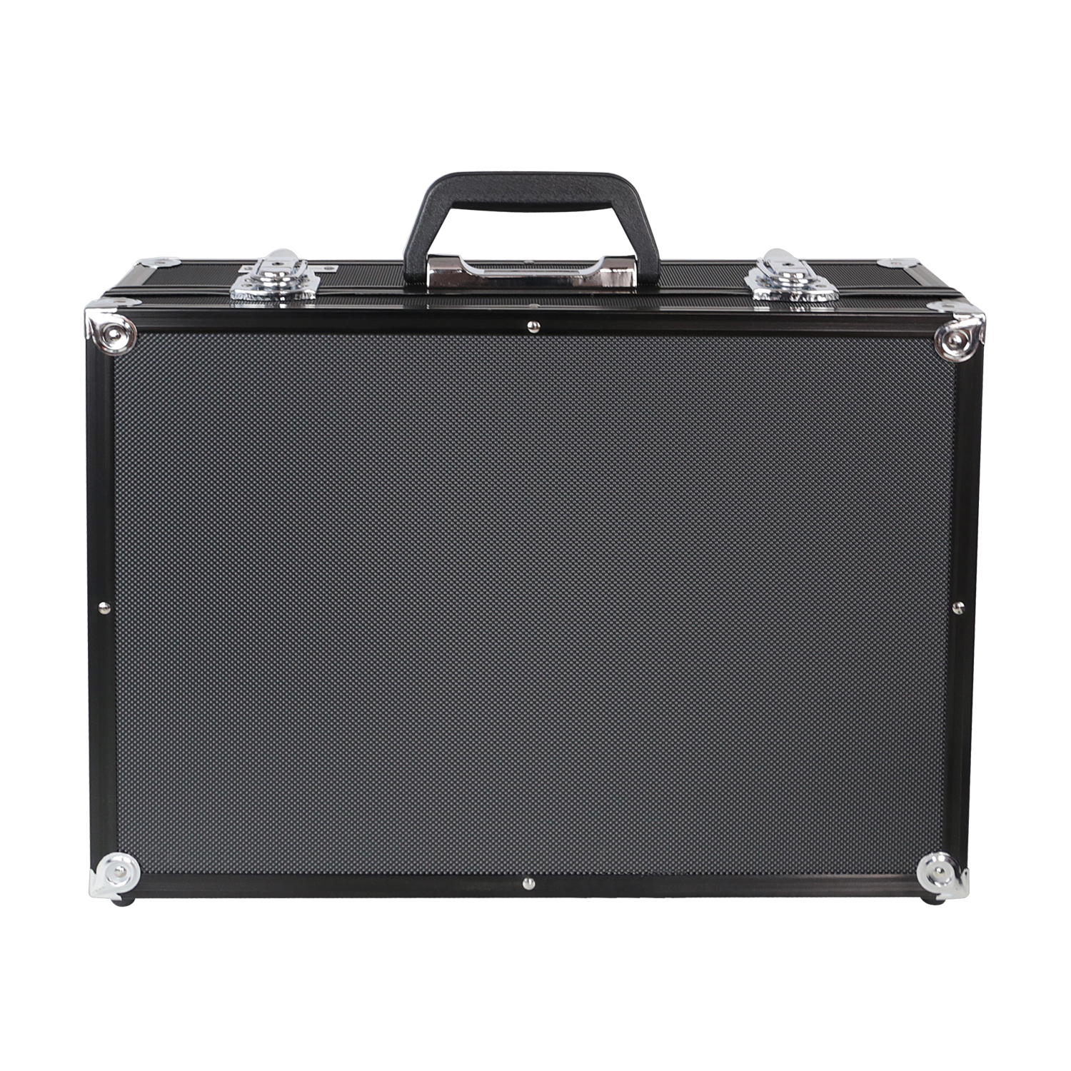 Koffergriff im 2er Set von HMF mit den Maßen 14 x 7 cm in Schwarz