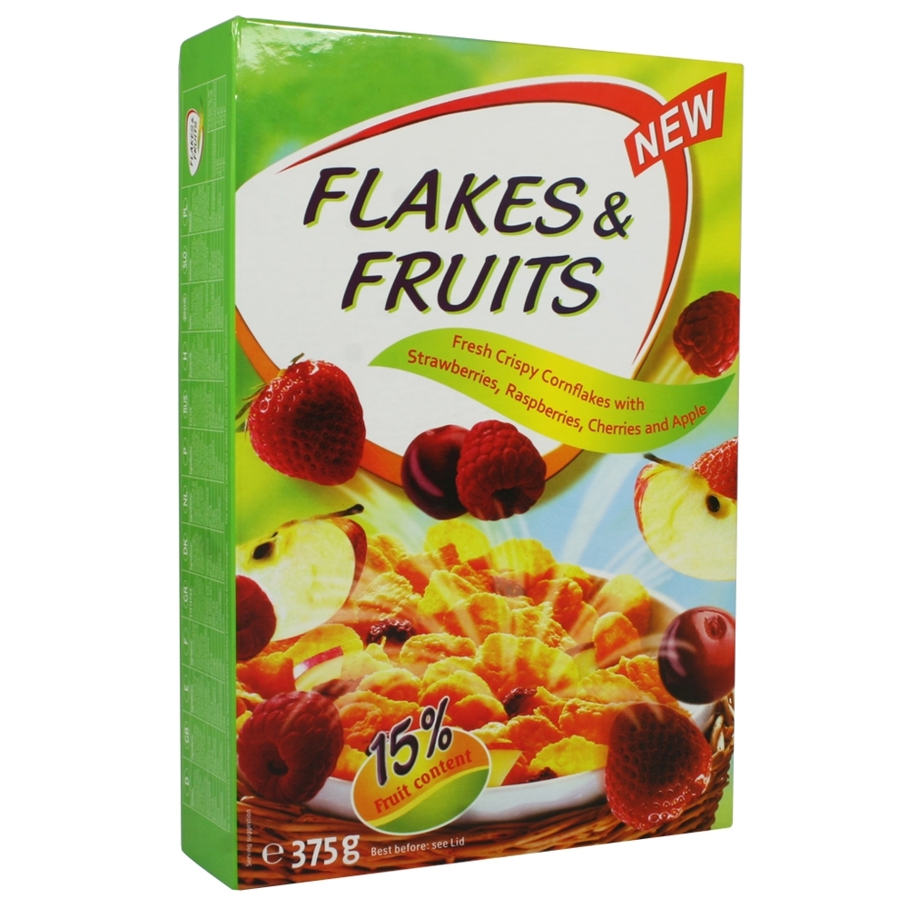 HMF Geldversteck Müsli Flakes & Fruits Cornflakes