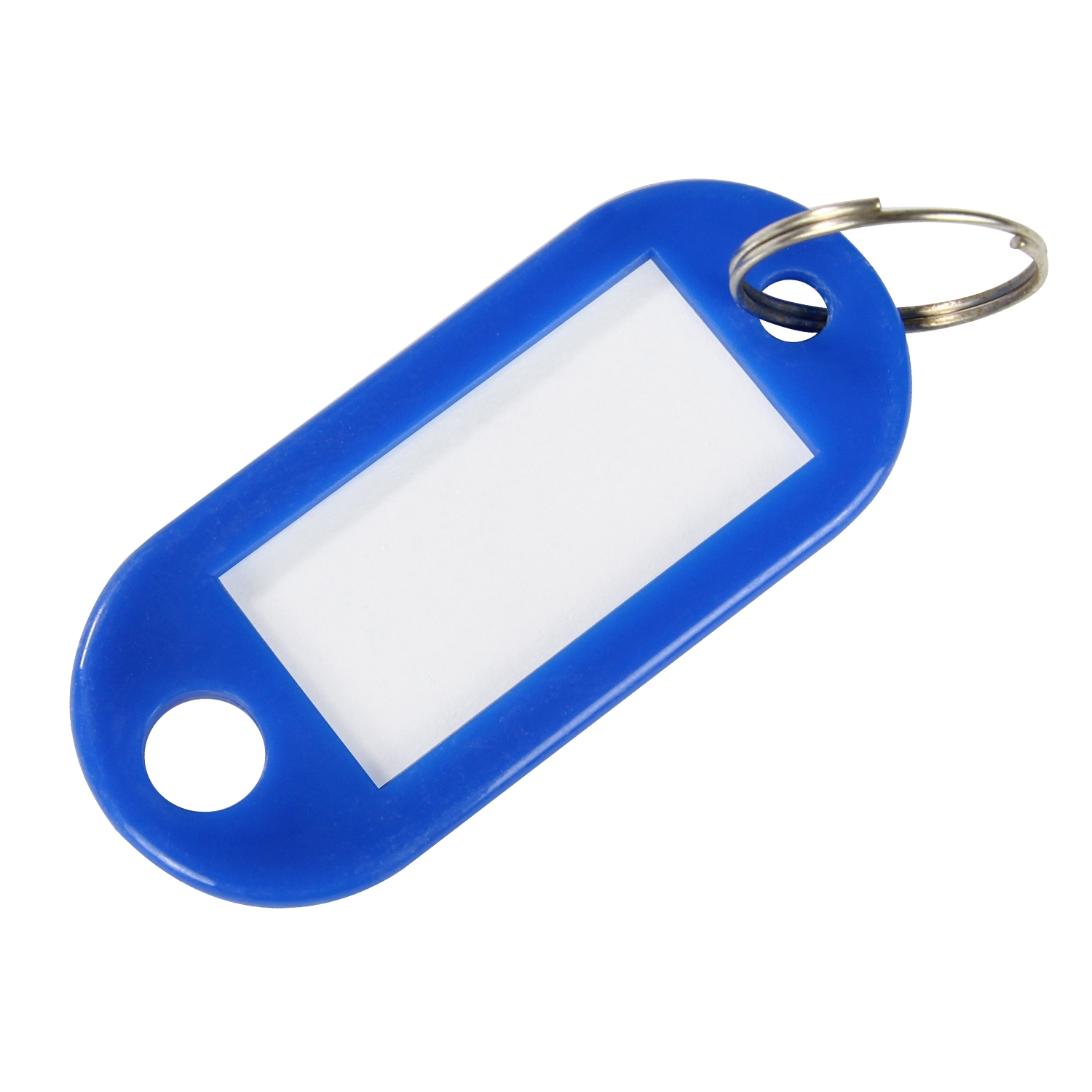 Schlüsselanhänger mit Schlüsselring von HMF in Blau
